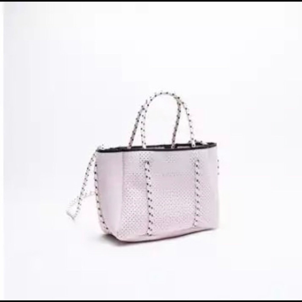 baby pink neoprene tote mini - Picture 2 of 7
